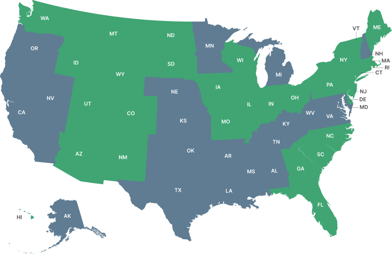 coverage map telederm.me