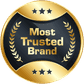 Most Trusted Brand badge